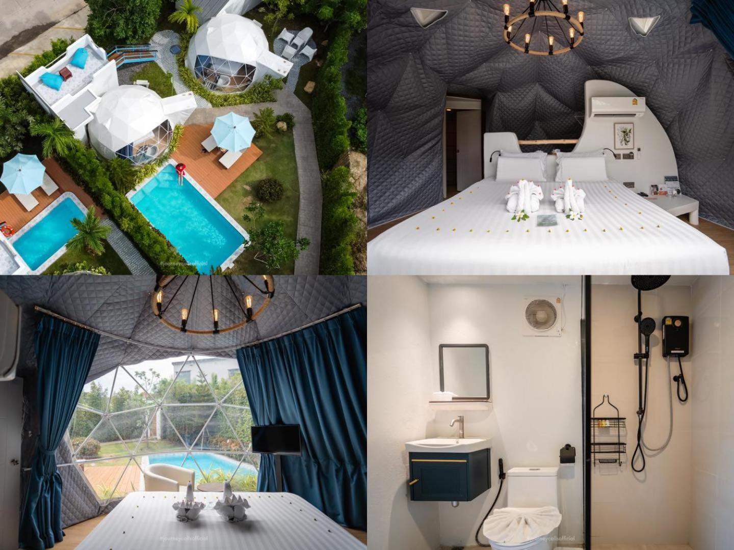 Le Resort And Villas Rawai Dış mekan fotoğraf The interior of a bubble hotel